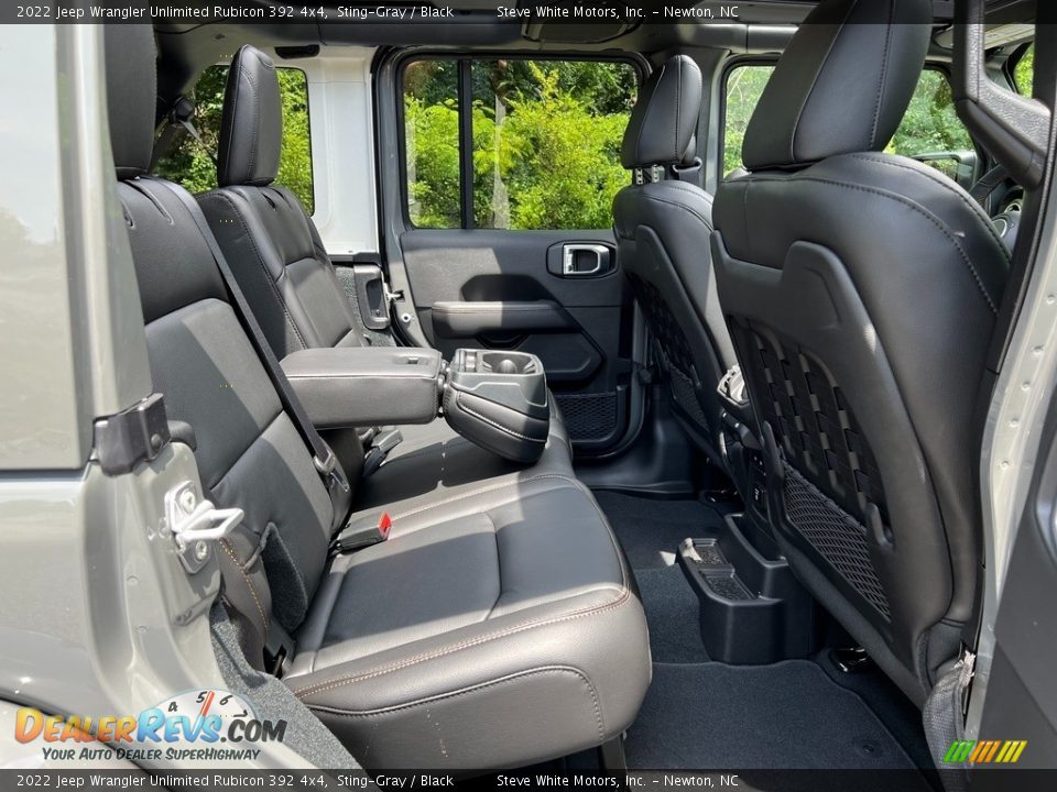 Rear Seat of 2022 Jeep Wrangler Unlimited Rubicon 392 4x4 Photo #22