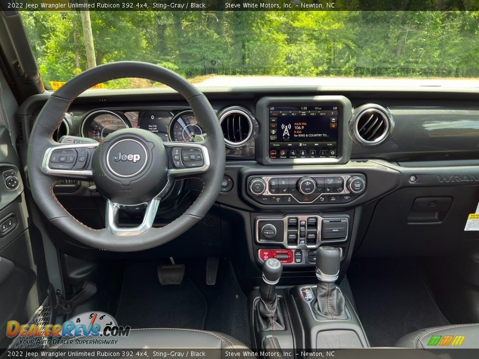 Dashboard of 2022 Jeep Wrangler Unlimited Rubicon 392 4x4 Photo #24