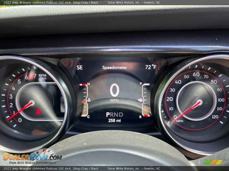 2022 Jeep Wrangler Unlimited Rubicon 392 4x4 Gauges Photo #27