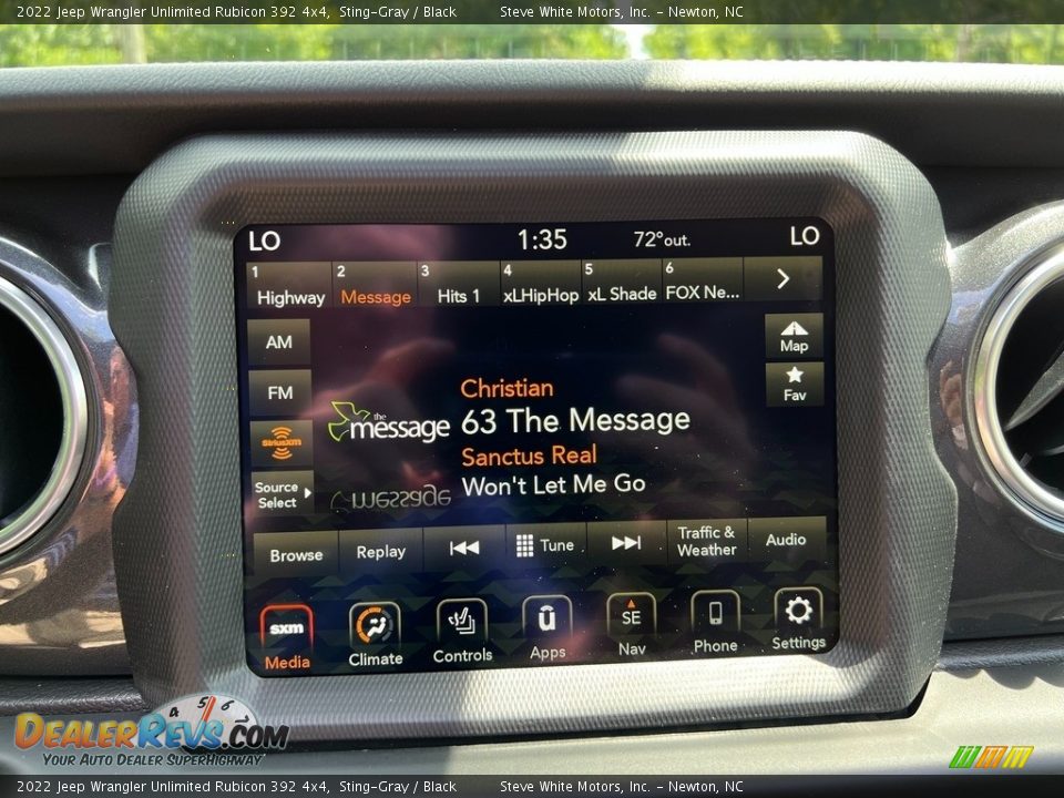 Audio System of 2022 Jeep Wrangler Unlimited Rubicon 392 4x4 Photo #28