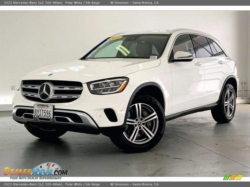 2022 Mercedes-Benz GLC 300 4Matic Polar White / Silk Beige Photo #12