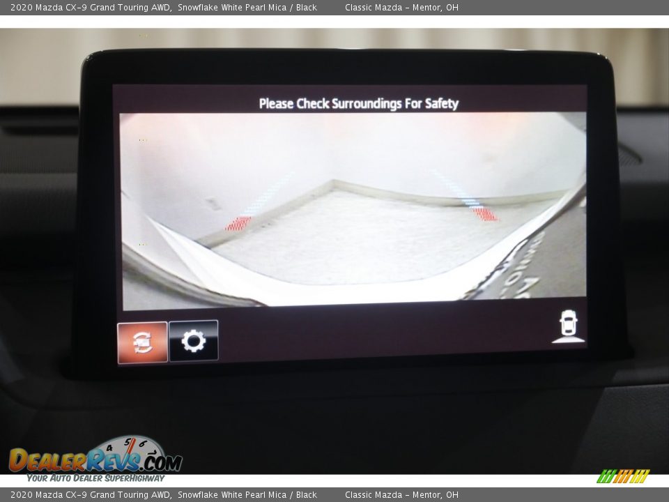 2020 Mazda CX-9 Grand Touring AWD Snowflake White Pearl Mica / Black Photo #14