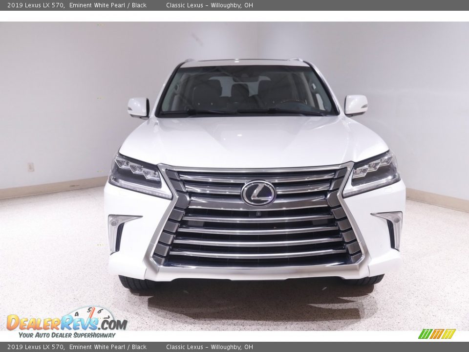 2019 Lexus LX 570 Eminent White Pearl / Black Photo #2