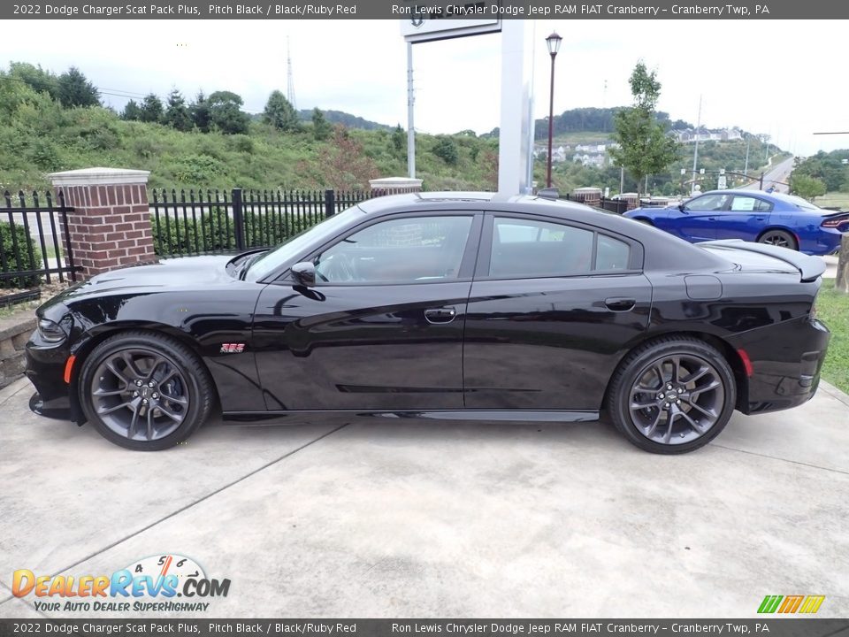 Pitch Black 2022 Dodge Charger Scat Pack Plus Photo #2