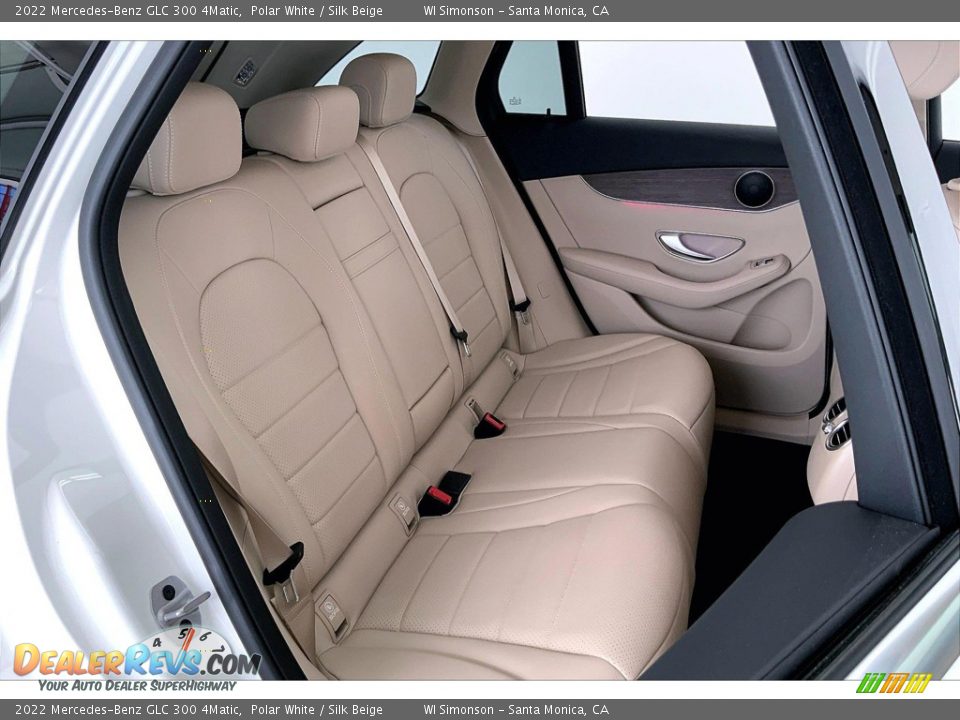 2022 Mercedes-Benz GLC 300 4Matic Polar White / Silk Beige Photo #19