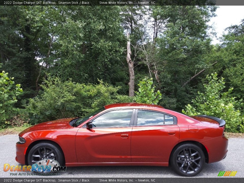 2022 Dodge Charger SXT Blacktop Sinamon Stick / Black Photo #1