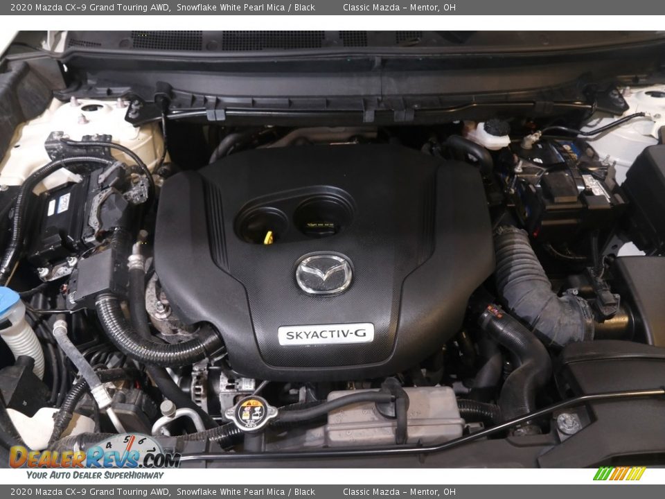 2020 Mazda CX-9 Grand Touring AWD Snowflake White Pearl Mica / Black Photo #25