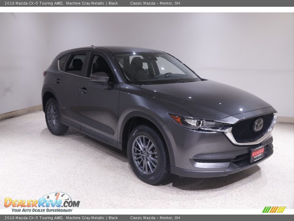 2019 Mazda CX-5 Touring AWD Machine Gray Metallic / Black Photo #1