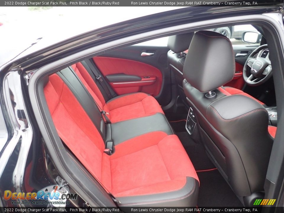 Rear Seat of 2022 Dodge Charger Scat Pack Plus Photo #11
