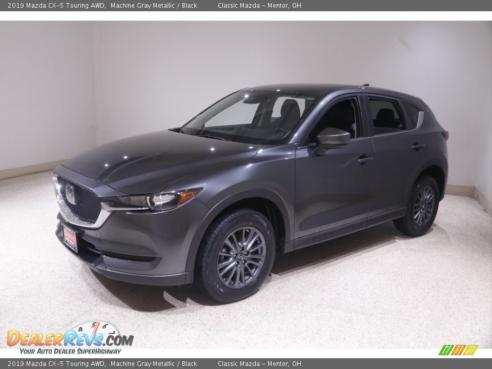 2019 Mazda CX-5 Touring AWD Machine Gray Metallic / Black Photo #3