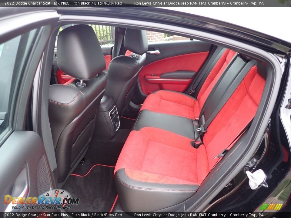 Rear Seat of 2022 Dodge Charger Scat Pack Plus Photo #12
