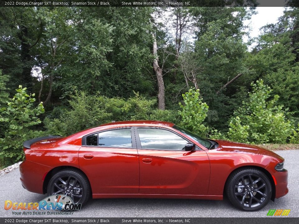 2022 Dodge Charger SXT Blacktop Sinamon Stick / Black Photo #5