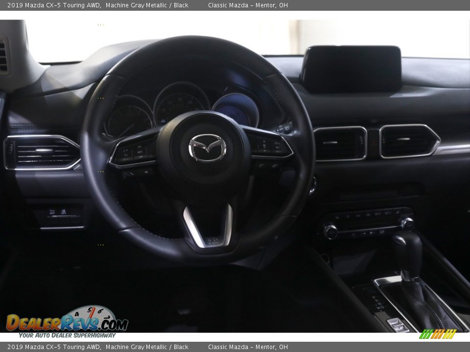 2019 Mazda CX-5 Touring AWD Machine Gray Metallic / Black Photo #6