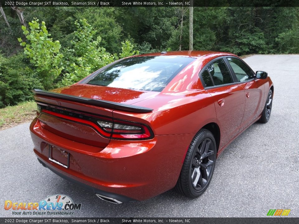 2022 Dodge Charger SXT Blacktop Sinamon Stick / Black Photo #6