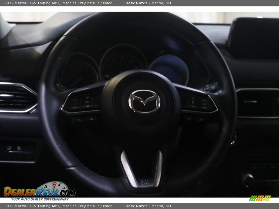 2019 Mazda CX-5 Touring AWD Machine Gray Metallic / Black Photo #7