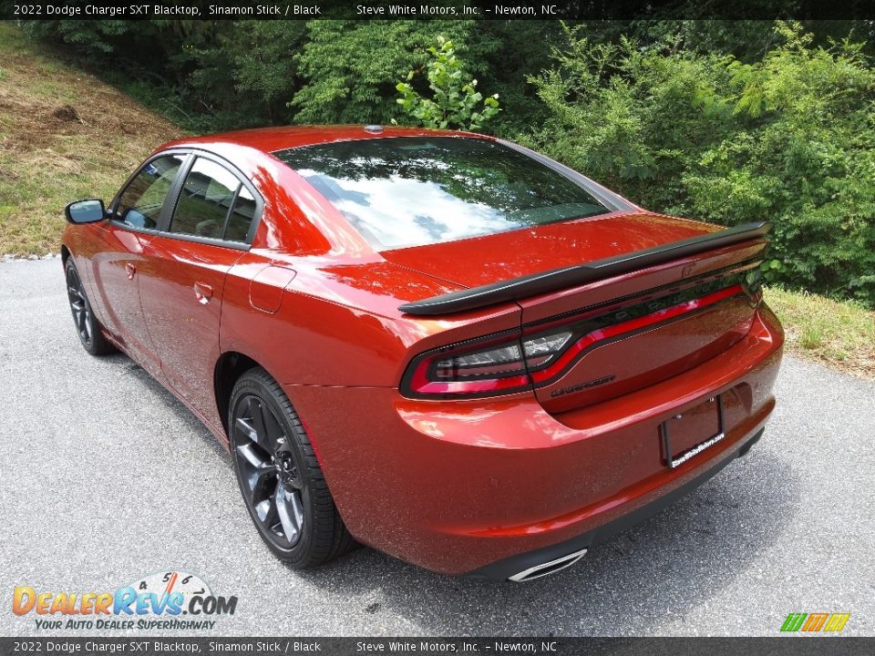 2022 Dodge Charger SXT Blacktop Sinamon Stick / Black Photo #8