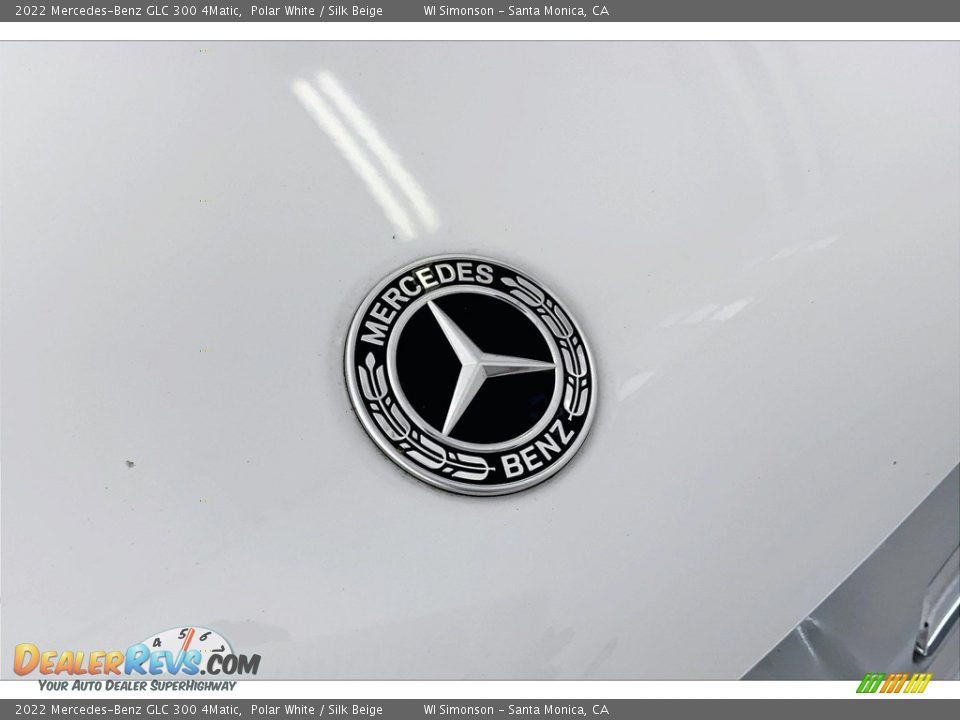 2022 Mercedes-Benz GLC 300 4Matic Polar White / Silk Beige Photo #30