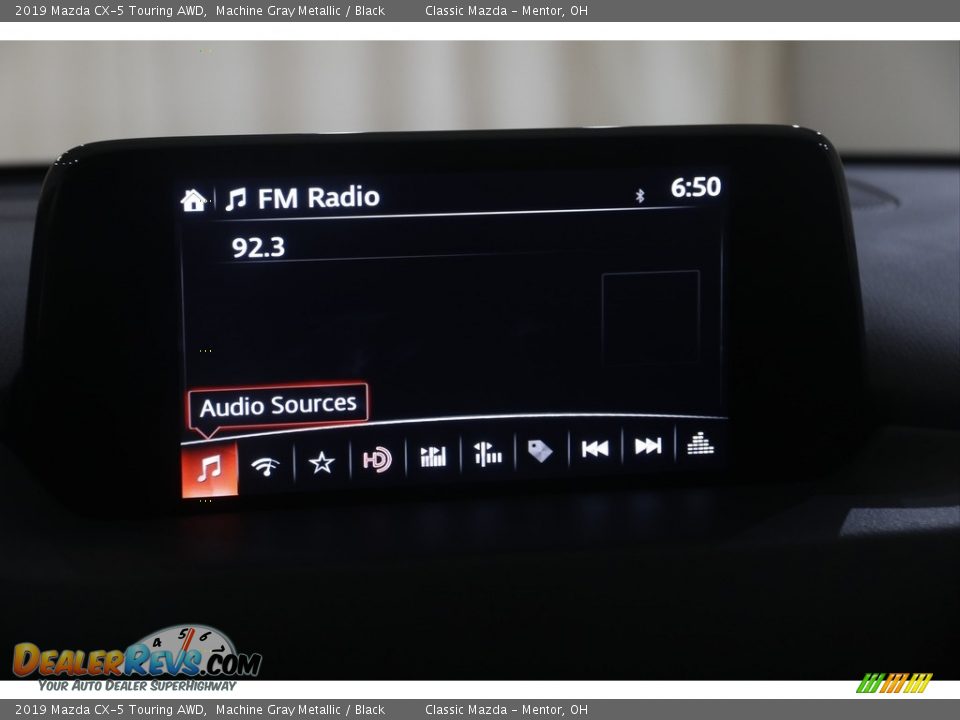 2019 Mazda CX-5 Touring AWD Machine Gray Metallic / Black Photo #11