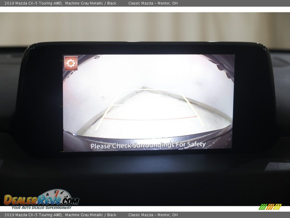 2019 Mazda CX-5 Touring AWD Machine Gray Metallic / Black Photo #14