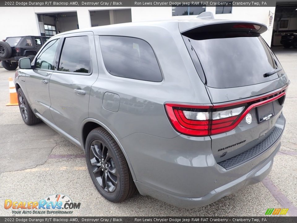 2022 Dodge Durango R/T Blacktop AWD Destroyer Gray / Black Photo #3