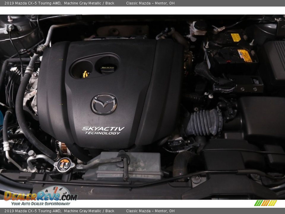 2019 Mazda CX-5 Touring AWD Machine Gray Metallic / Black Photo #22
