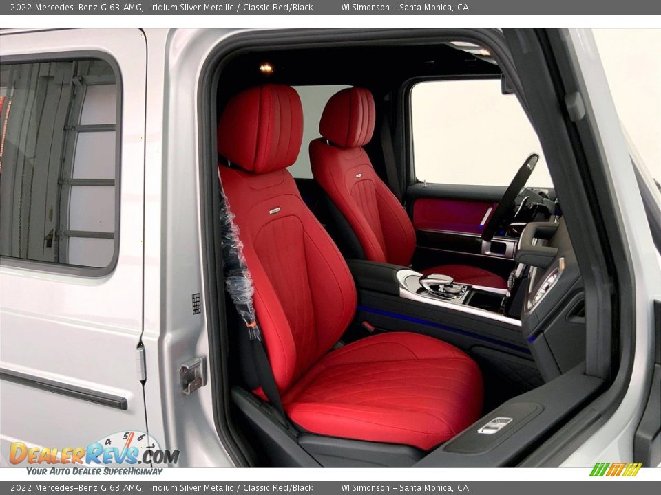 Classic Red/Black Interior - 2022 Mercedes-Benz G 63 AMG Photo #5