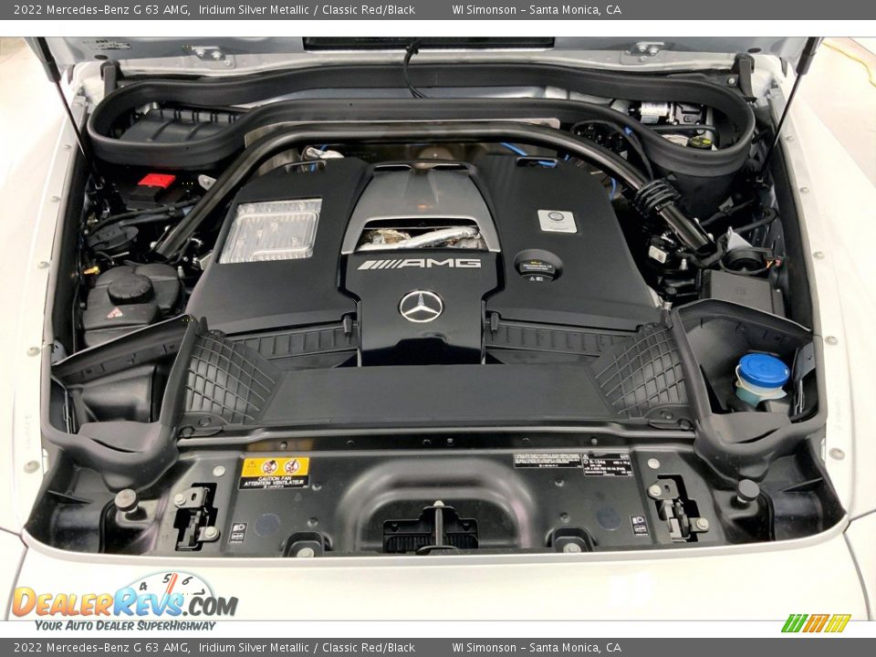 2022 Mercedes-Benz G 63 AMG 4.0 Liter DI biturbo DOHC 32-Valve VVT V8 Engine Photo #9