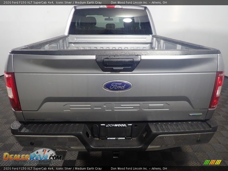 2020 Ford F150 XLT SuperCab 4x4 Iconic Silver / Medium Earth Gray Photo #13