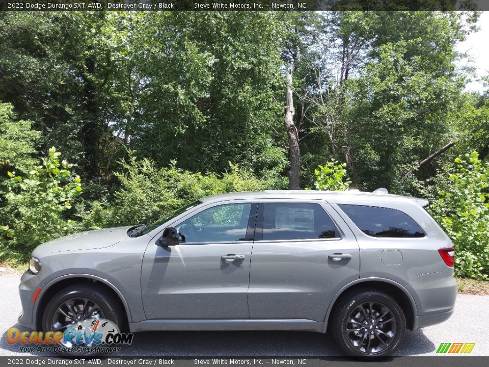 2022 Dodge Durango SXT AWD Destroyer Gray / Black Photo #1