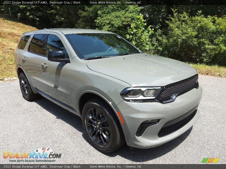 2022 Dodge Durango SXT AWD Destroyer Gray / Black Photo #4