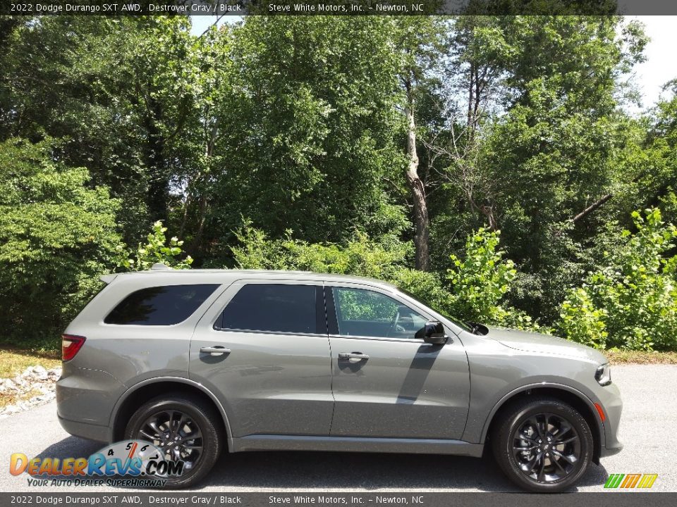 2022 Dodge Durango SXT AWD Destroyer Gray / Black Photo #5