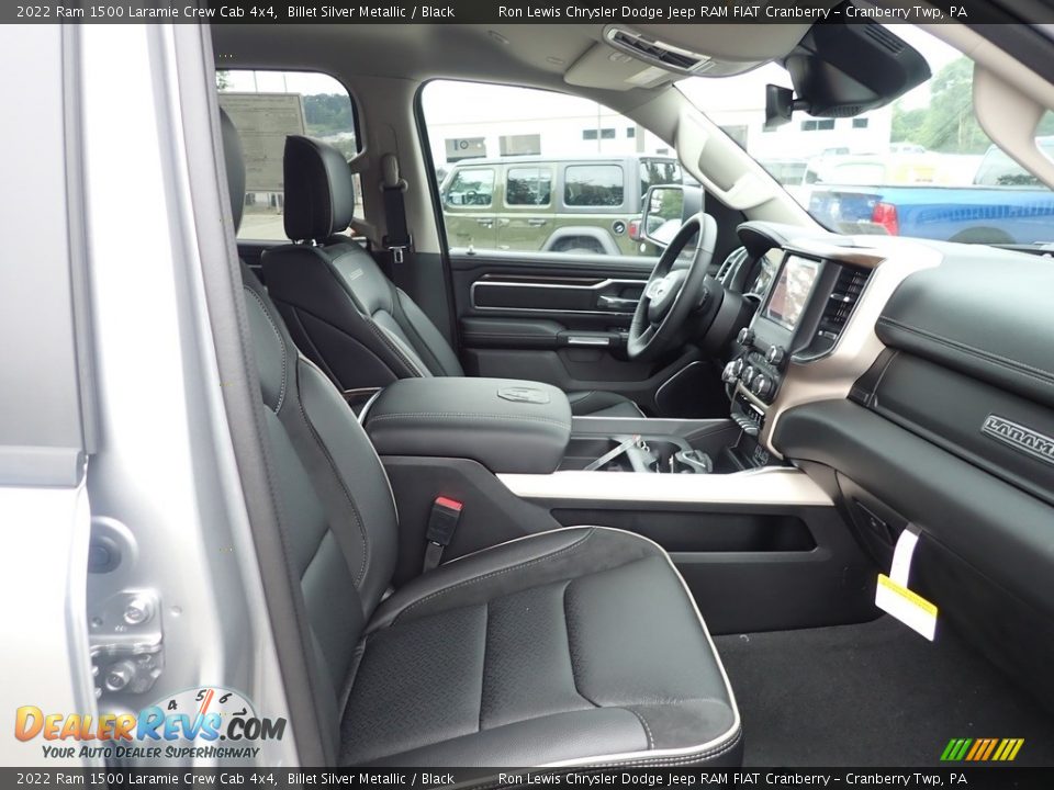 Front Seat of 2022 Ram 1500 Laramie Crew Cab 4x4 Photo #11