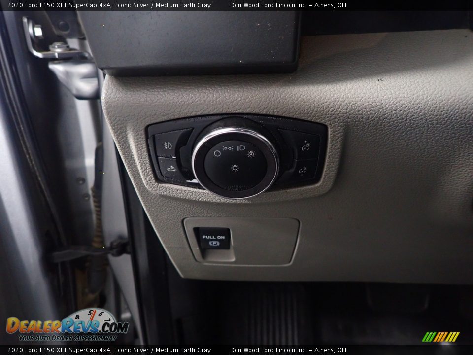 2020 Ford F150 XLT SuperCab 4x4 Iconic Silver / Medium Earth Gray Photo #30