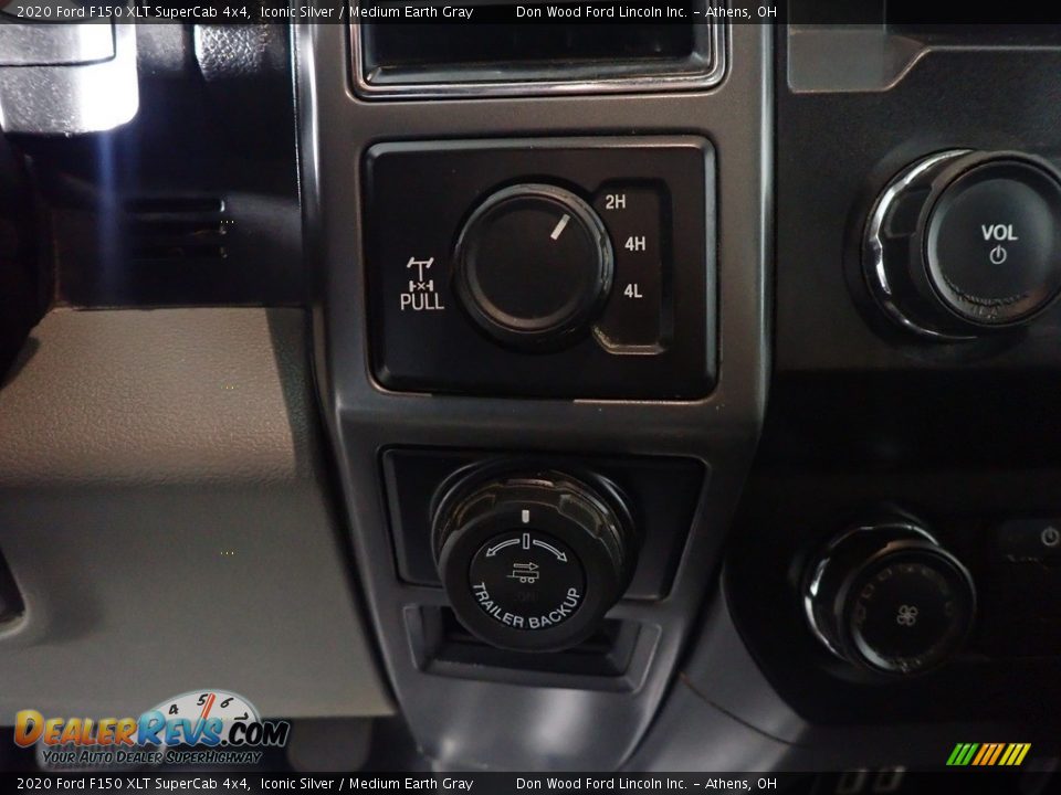 2020 Ford F150 XLT SuperCab 4x4 Iconic Silver / Medium Earth Gray Photo #31