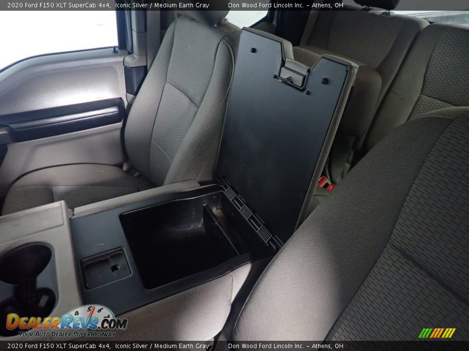 2020 Ford F150 XLT SuperCab 4x4 Iconic Silver / Medium Earth Gray Photo #33