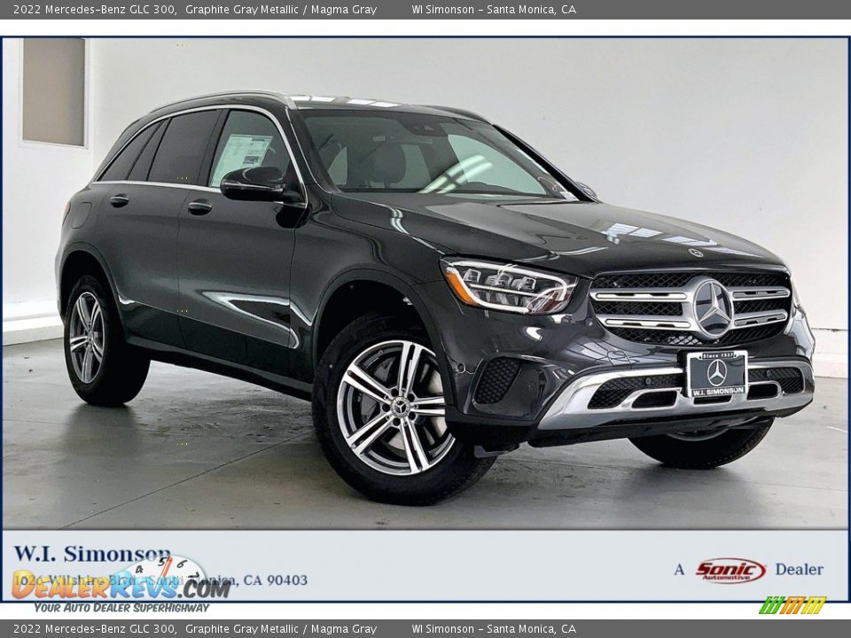 2022 Mercedes-Benz GLC 300 Graphite Gray Metallic / Magma Gray Photo #1