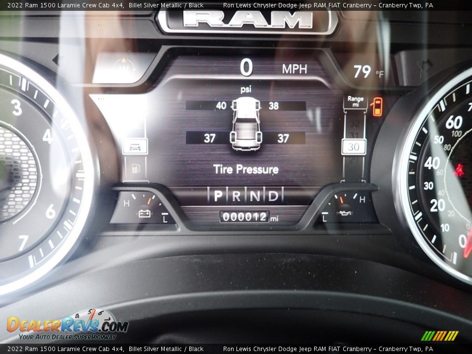 2022 Ram 1500 Laramie Crew Cab 4x4 Gauges Photo #19