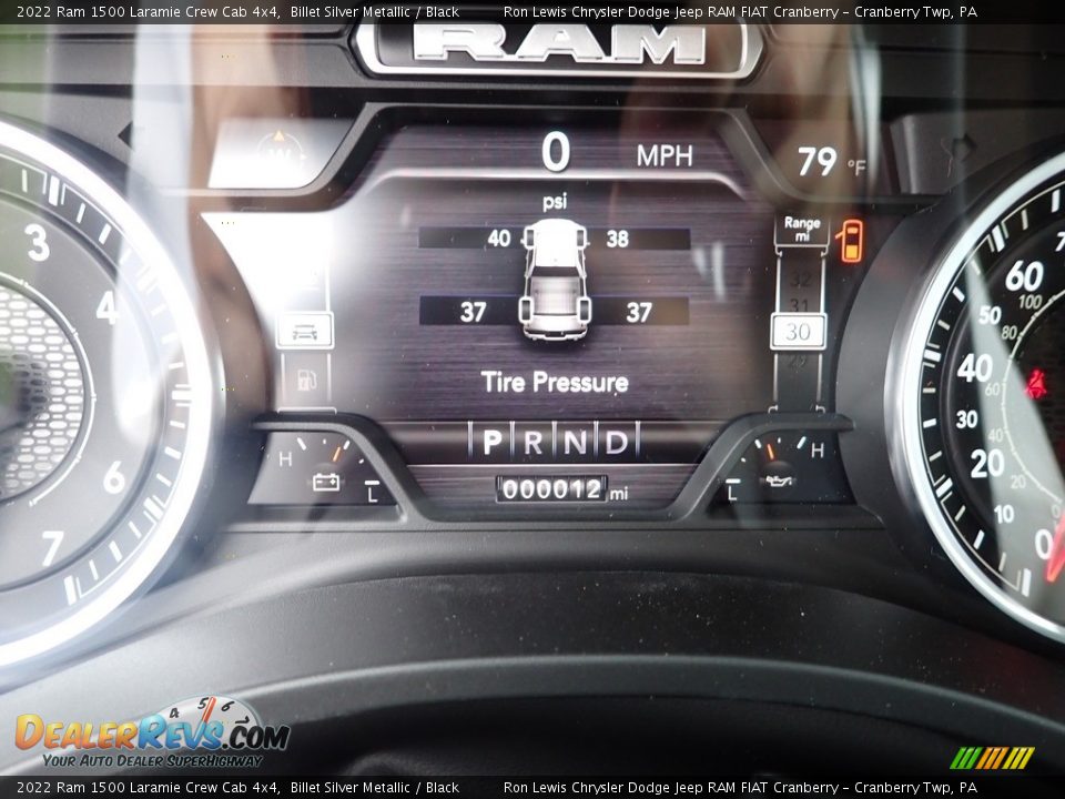 2022 Ram 1500 Laramie Crew Cab 4x4 Gauges Photo #19