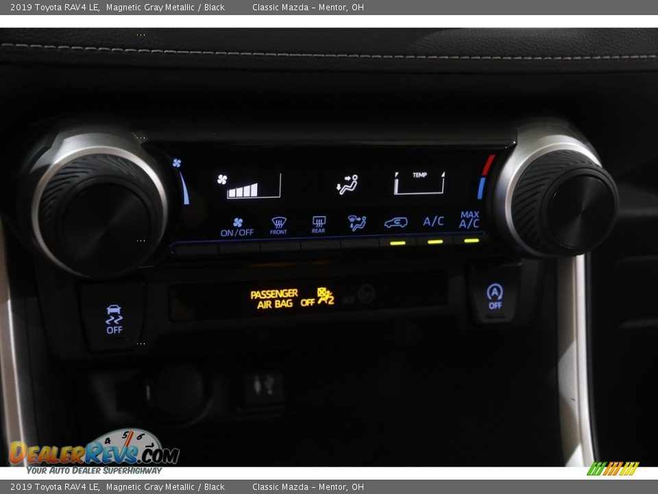2019 Toyota RAV4 LE Magnetic Gray Metallic / Black Photo #17