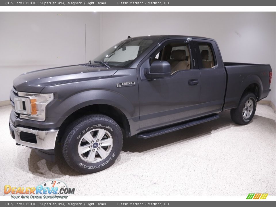 2019 Ford F150 XLT SuperCab 4x4 Magnetic / Light Camel Photo #3