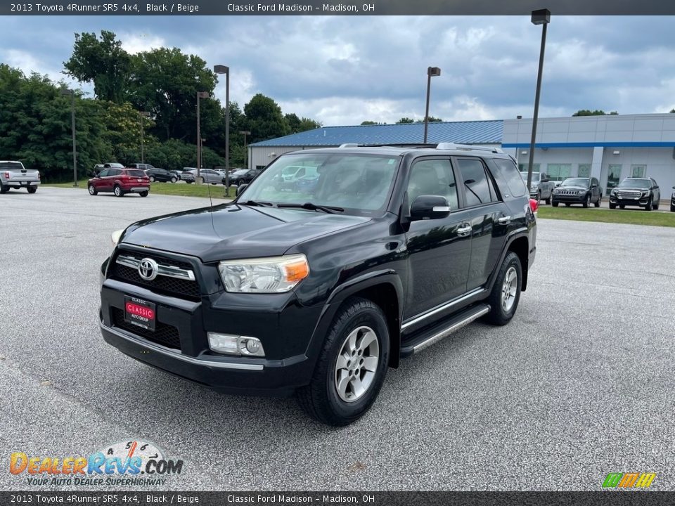 2013 Toyota 4Runner SR5 4x4 Black / Beige Photo #1