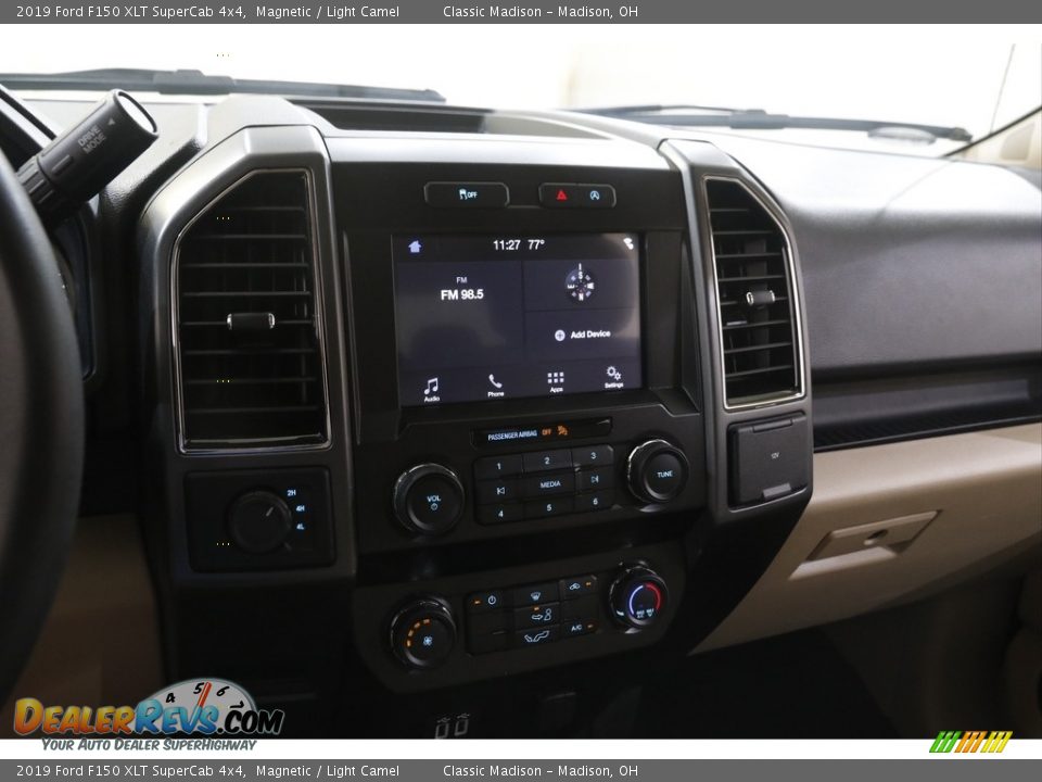 2019 Ford F150 XLT SuperCab 4x4 Magnetic / Light Camel Photo #10