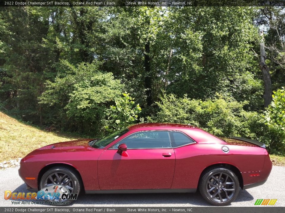 Octane Red Pearl 2022 Dodge Challenger SXT Blacktop Photo #1