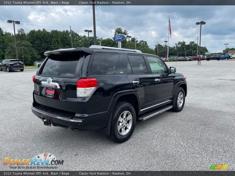 2013 Toyota 4Runner SR5 4x4 Black / Beige Photo #5