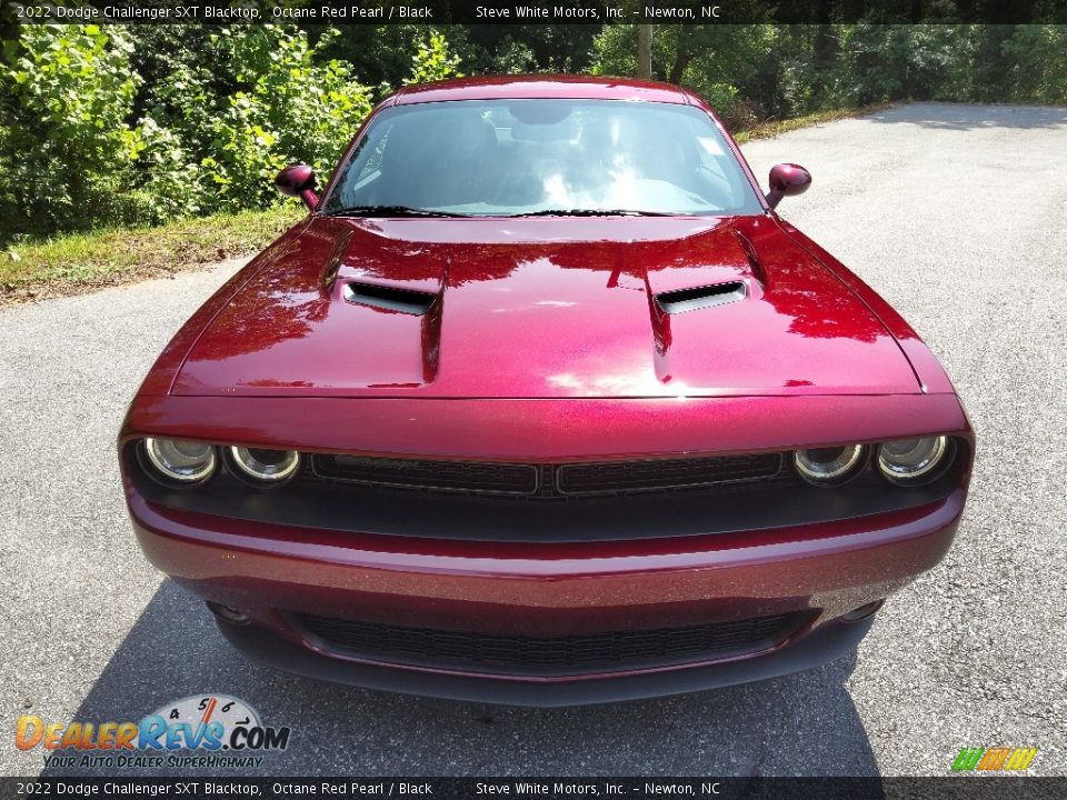 2022 Dodge Challenger SXT Blacktop Octane Red Pearl / Black Photo #3