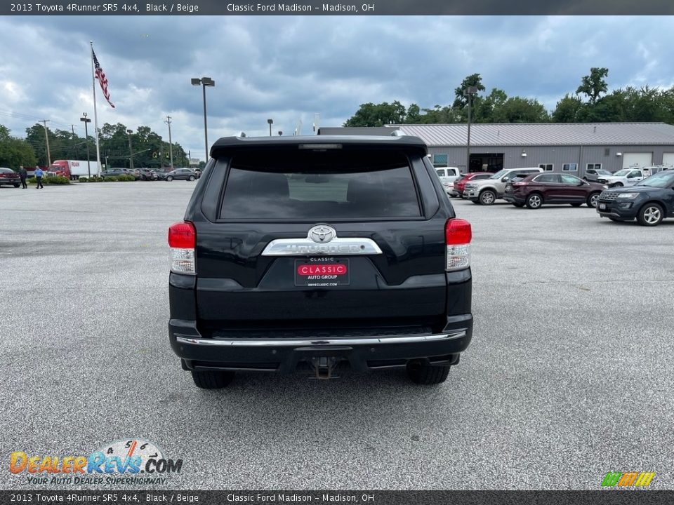 2013 Toyota 4Runner SR5 4x4 Black / Beige Photo #6