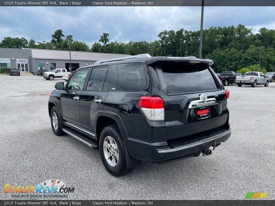 2013 Toyota 4Runner SR5 4x4 Black / Beige Photo #7