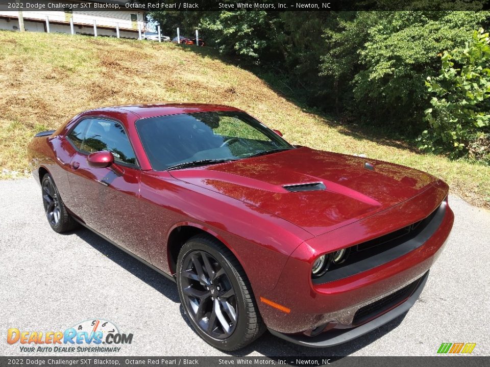 2022 Dodge Challenger SXT Blacktop Octane Red Pearl / Black Photo #4