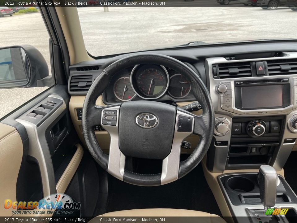 2013 Toyota 4Runner SR5 4x4 Black / Beige Photo #8