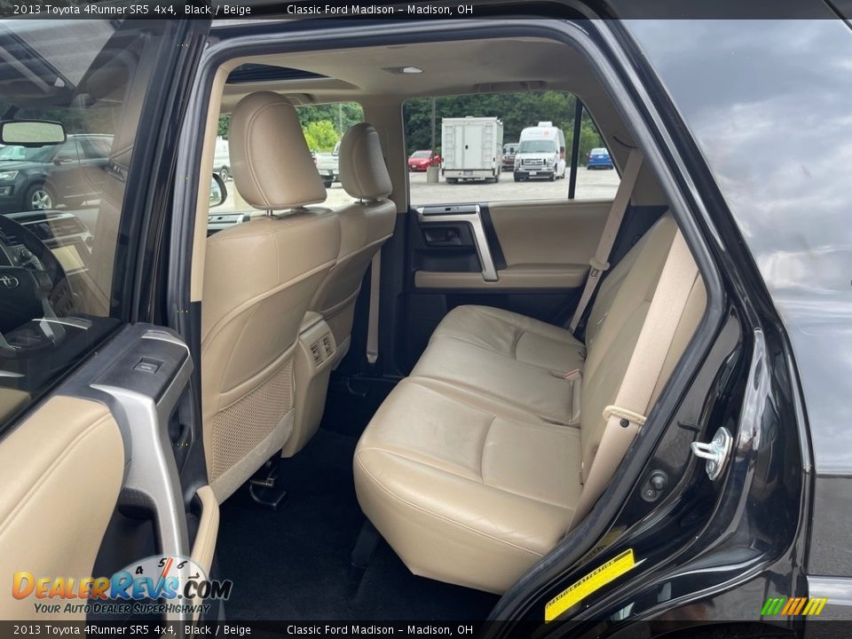 2013 Toyota 4Runner SR5 4x4 Black / Beige Photo #13